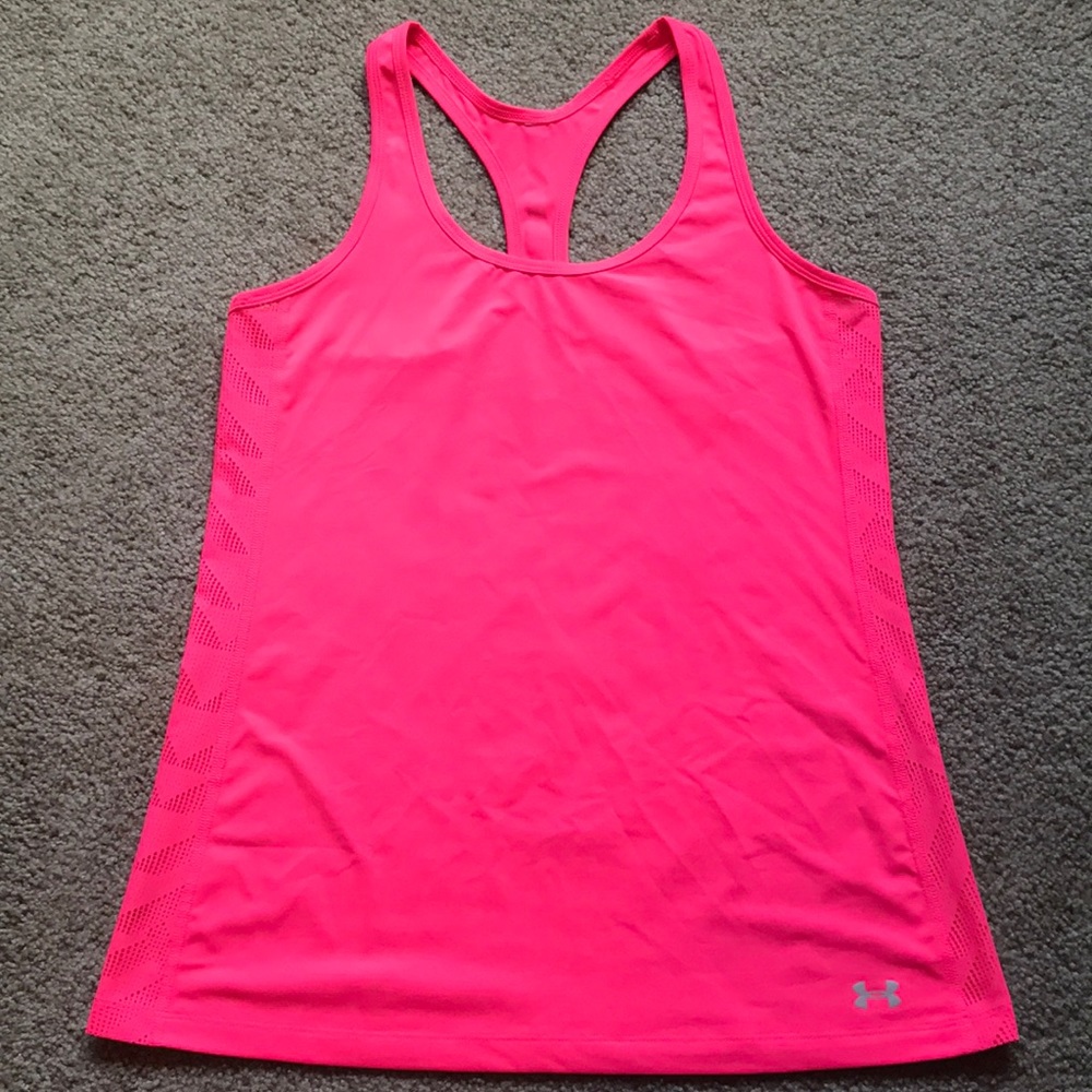 Hot Pink Under Armour Tank S